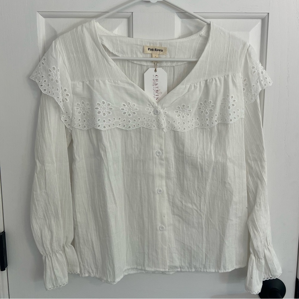 CHATWIN COLLECTION: long sleeve blouse